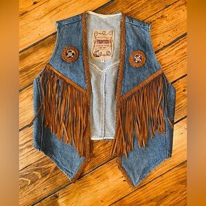 Cowgirl jeans vest